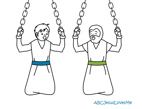 Paul and Silas in Jail Bible Worksheet