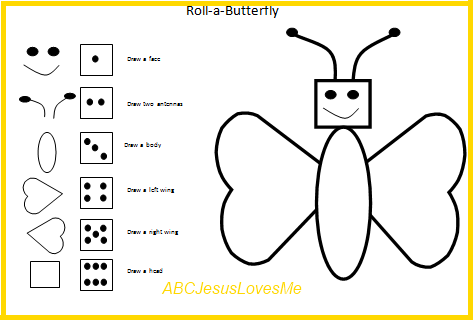 Roll-a-Butterfly Game