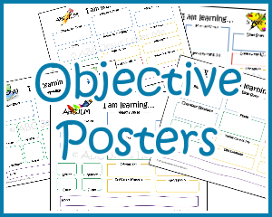 5 Year Curriculum Objective Poster