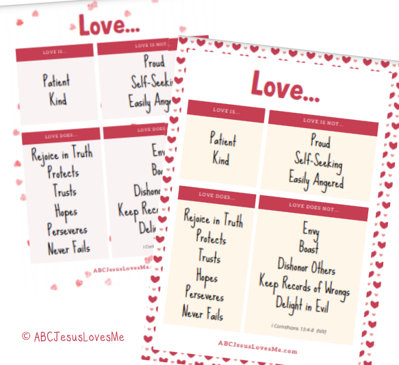 Love is Printables