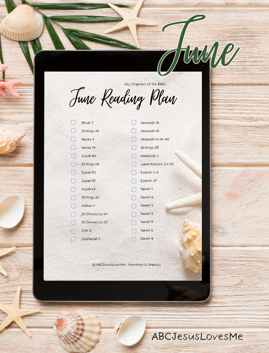 June Bible Reading Plan