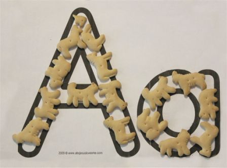 A - Animal Crackers Craft