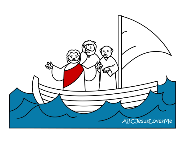 Jesus Calms the Storm Worksheet
