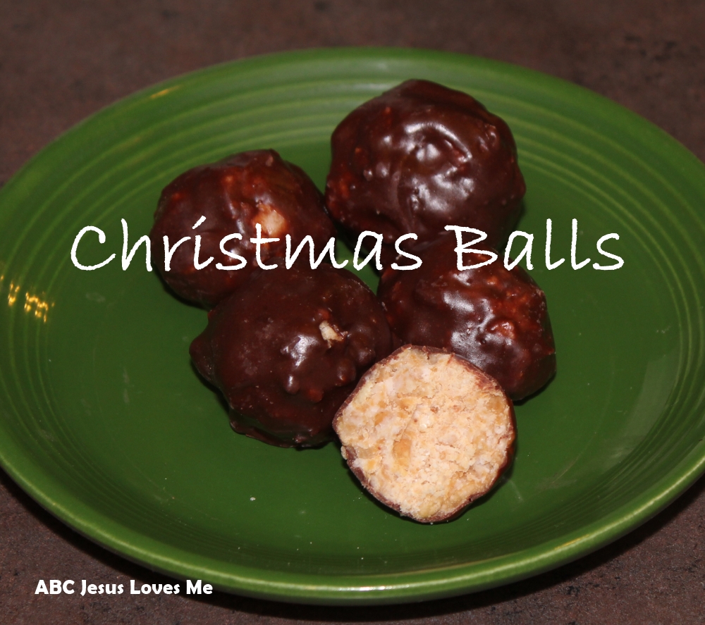 Christmas PB Balls