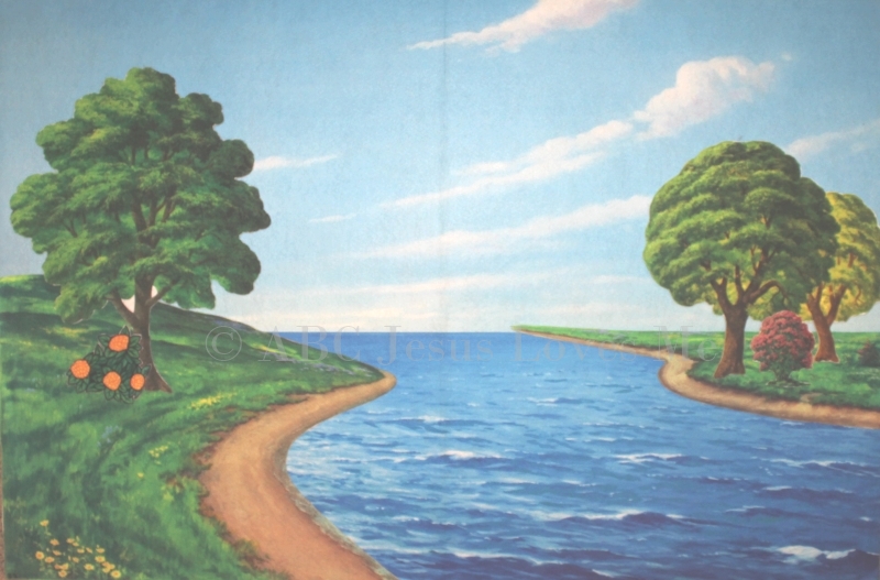 Creation Day 3 Flannelgraph Bible Story for Preschoolers