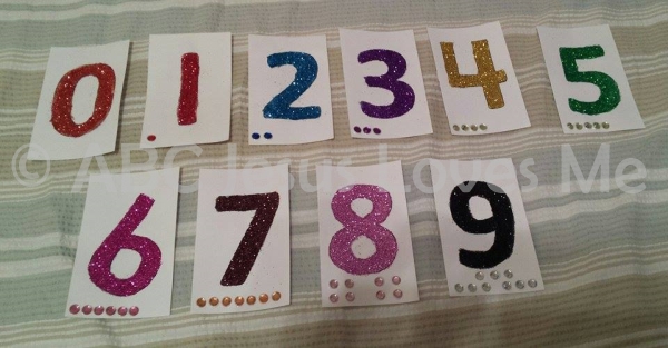 Glitter Numbers