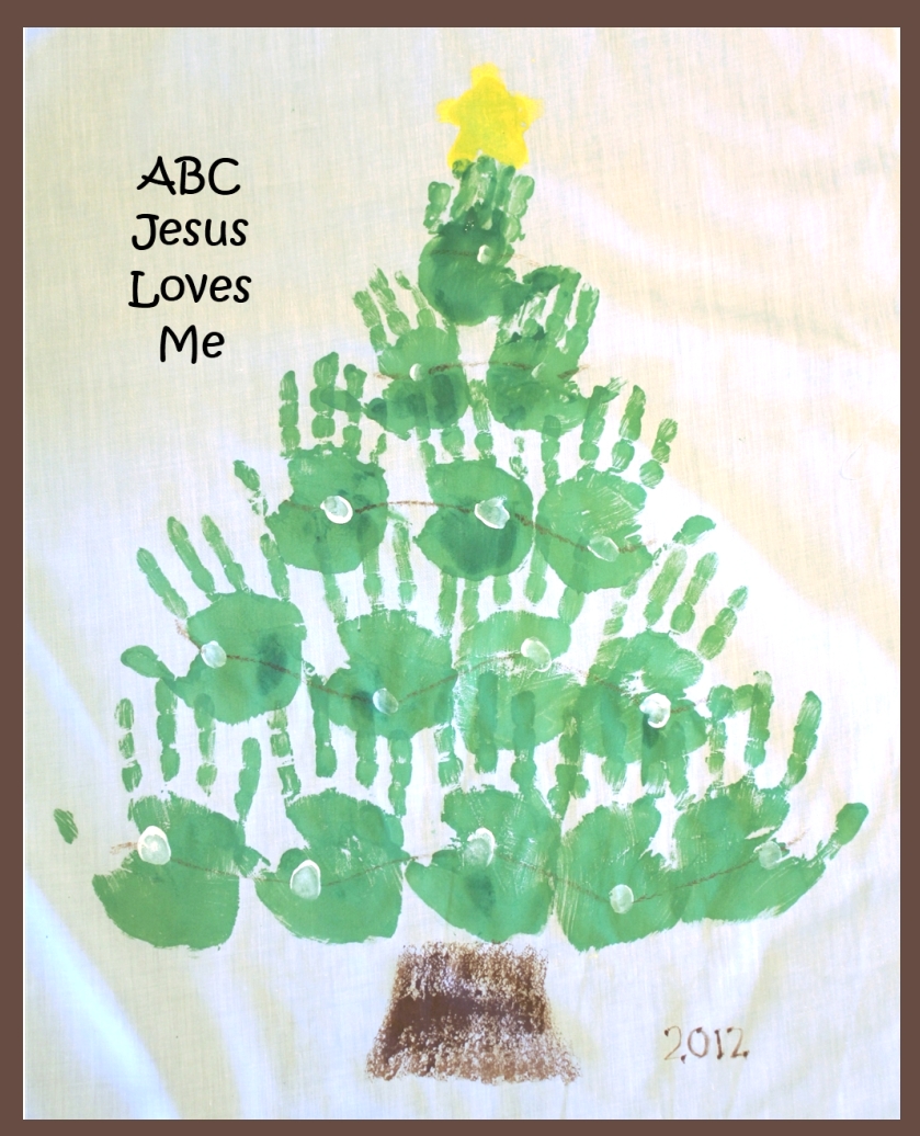 Handprint Christmas Tree