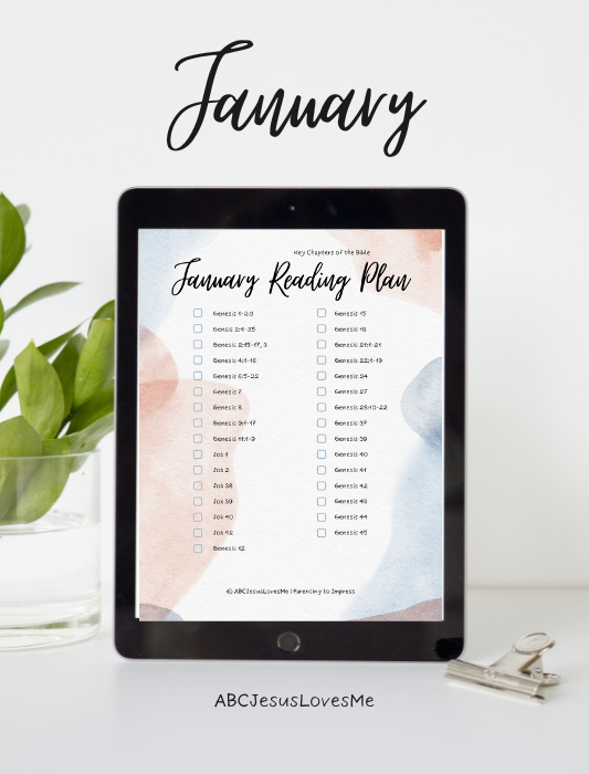 January Bible Reading Plan