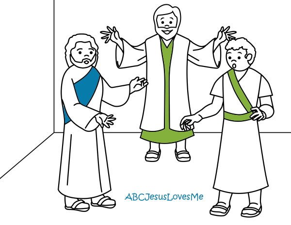 Jesus Appears to the Disciples Worksheet
