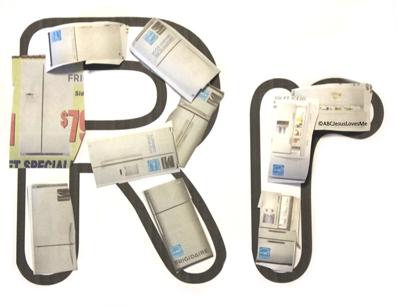 Letter R Refrigerator
