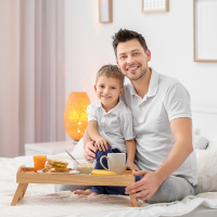 Father's Day Breakfast in Bed