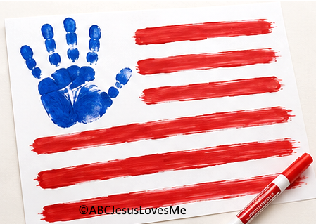 Fingpaint Flag