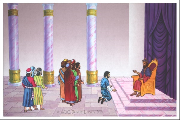 Joseph Forgives His Brothers Flannelgraph Bible Story