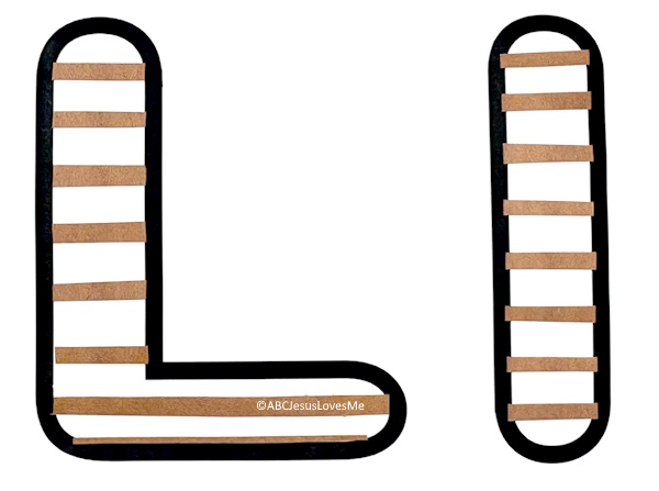 Ladders on the Ll Poster