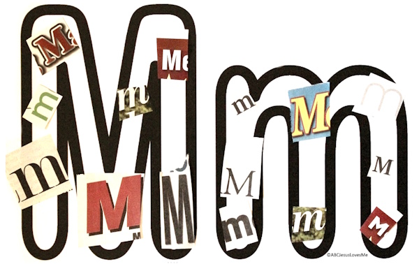 Letter M Poster M's