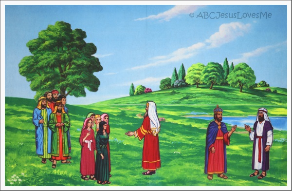 Old Testament Prophets Flannelgraph Bible Story