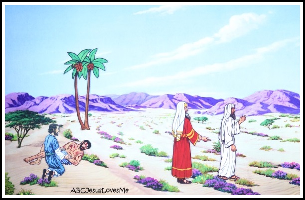 Good Samaritan Flannelgraph Bible Story