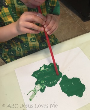 Straw Painting