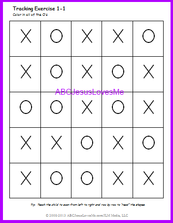 ABCJLM Visual Perception Worksheet