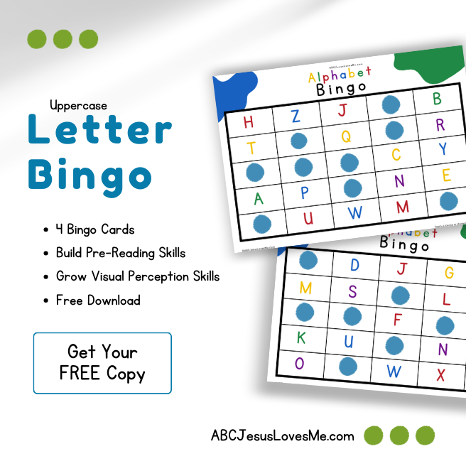 Uppercase Letter Bingo