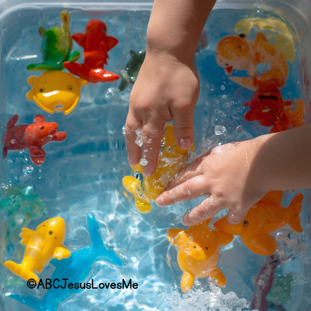 Water Sensory Bin