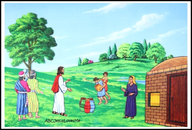 Jesus Turns Water to Wine