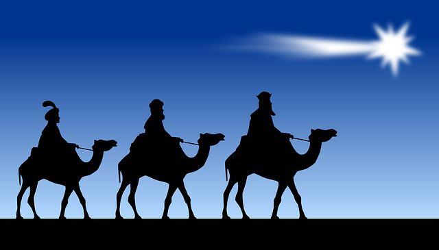 Three Wise Men on Camels