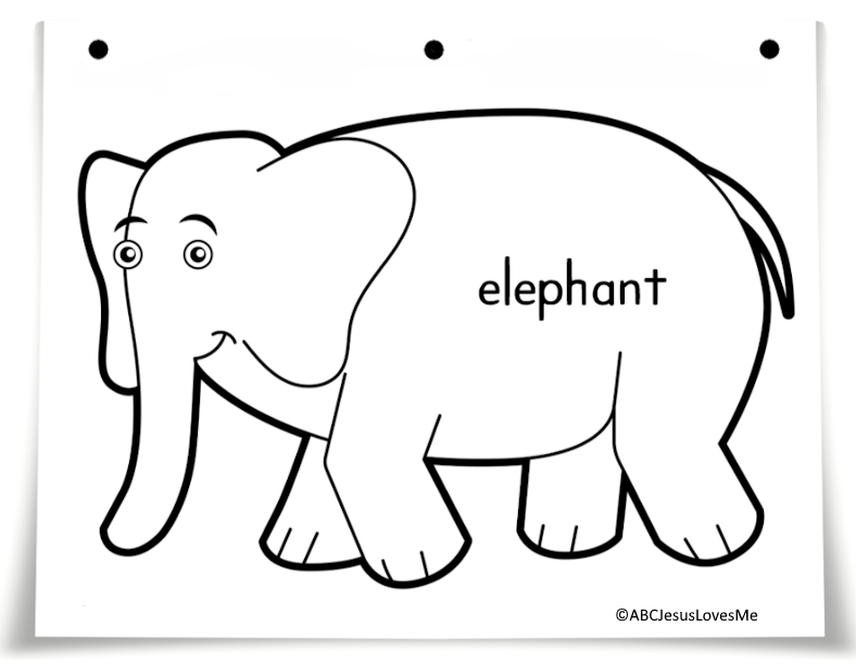 1 Year Workbook Elephant