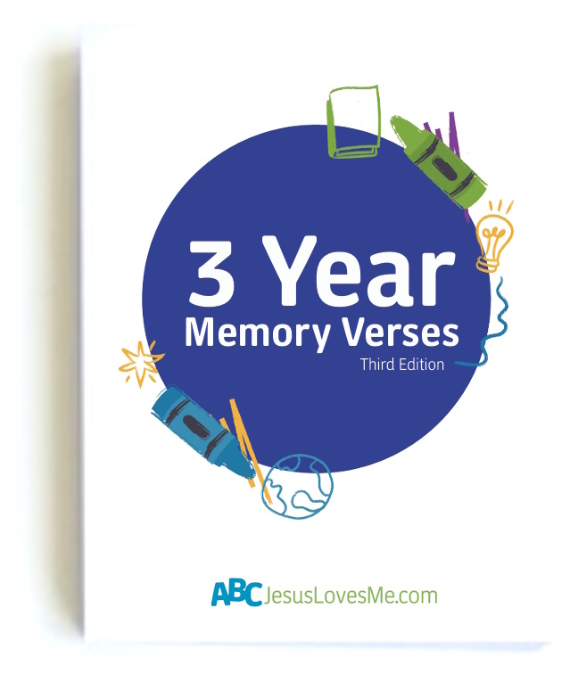 3 Year Memory Verse Packet