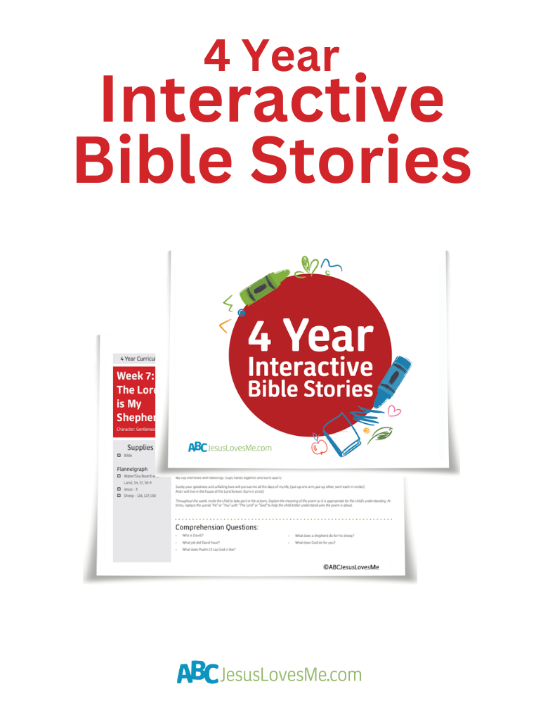 4 Year Interactive Bible Stories
