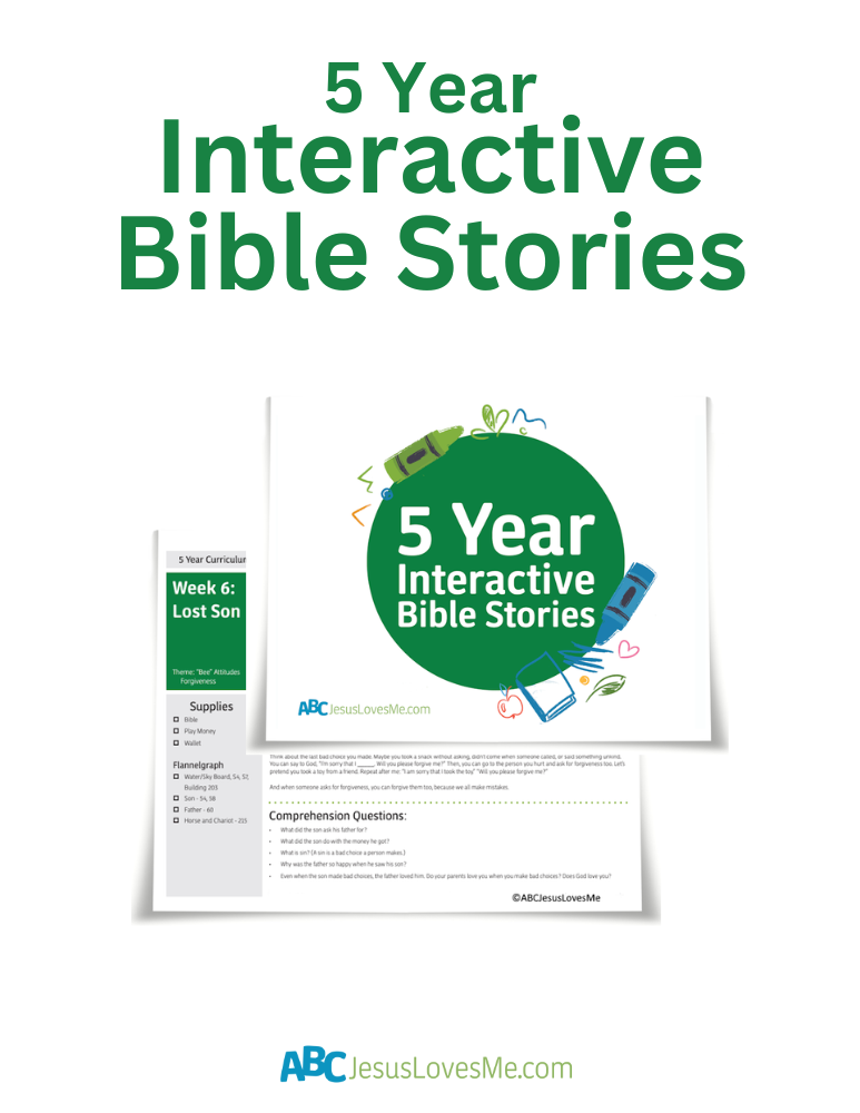 5 Year Interactive Bible Stories