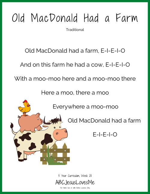 Old MacDonald Had a Farm