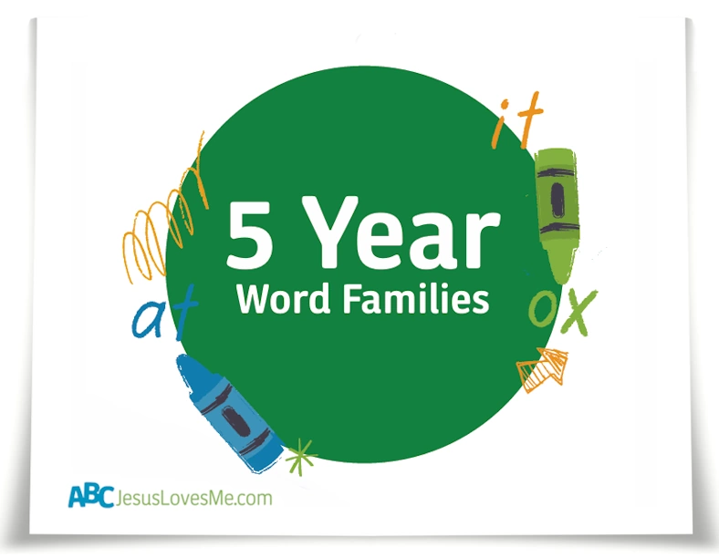5 Year Word Family
