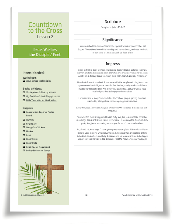 Easter Activity Workbook Example