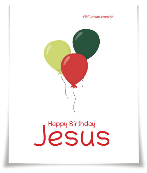 Happy Birthday Jesus Workbook