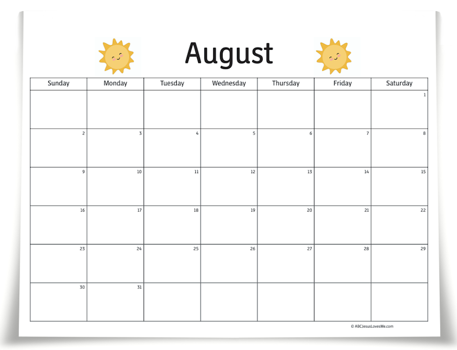 Hand and Footprint Calendar