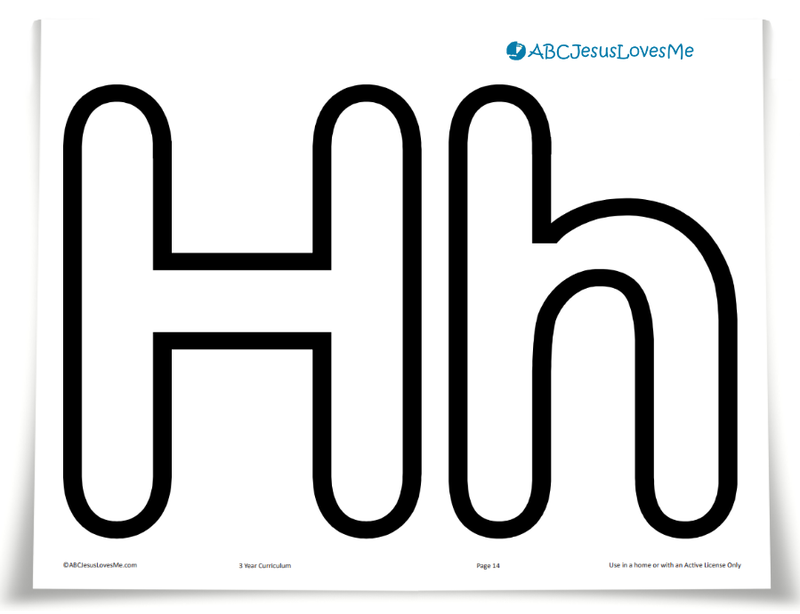 Handwriting Curriculum Example Worksheet