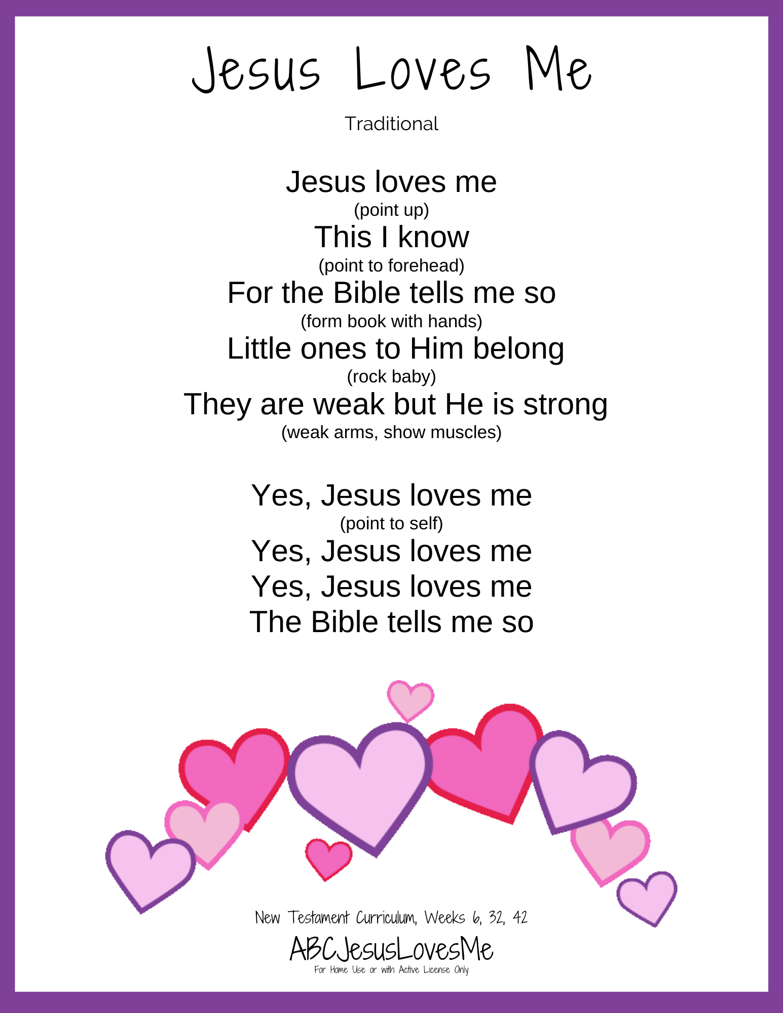 Jesus Loves Me Bible Song