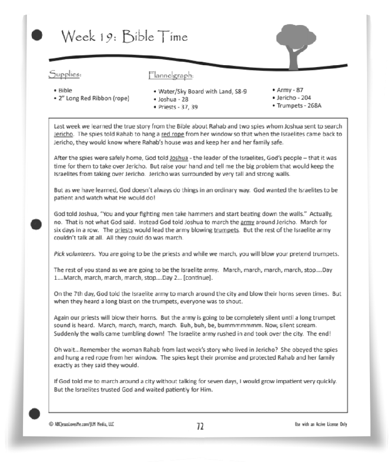 Old Testament Curriculum 3