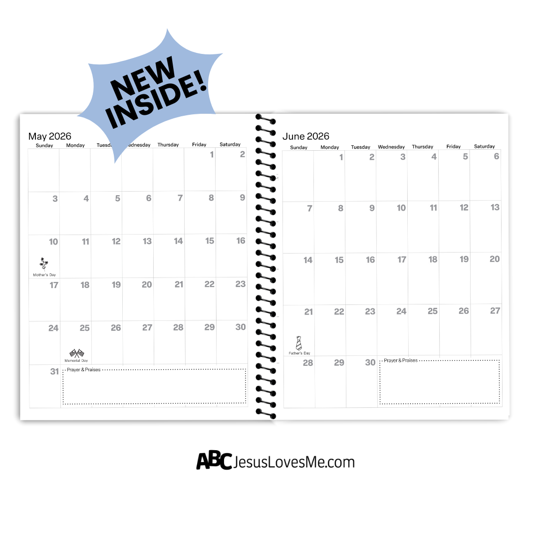 Be Intentional Small Planner Monthly Layout